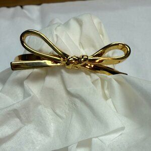 Kate Spade New York Skinny Mini Gold Bow Bracelet, Worn once!!!